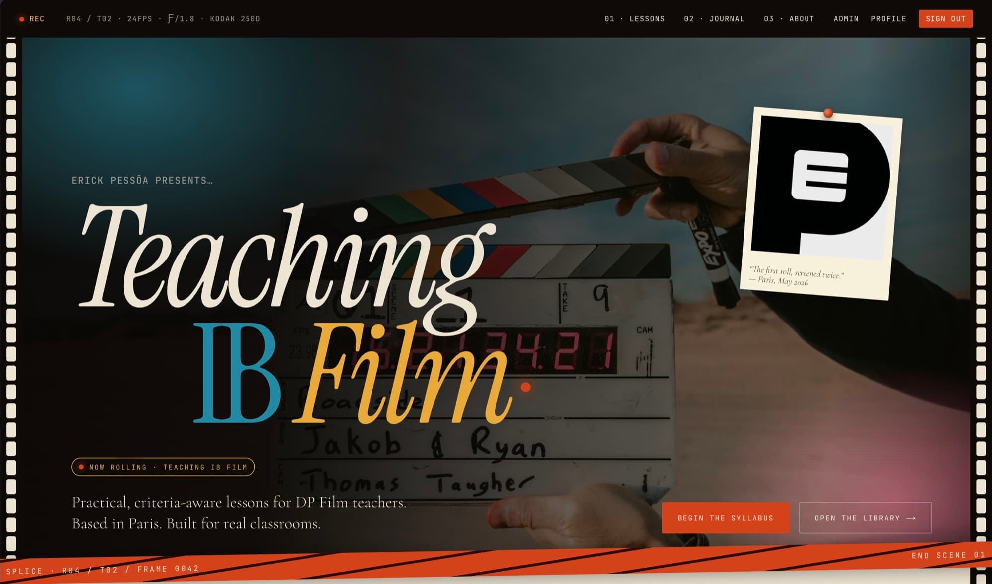 Teaching Film
